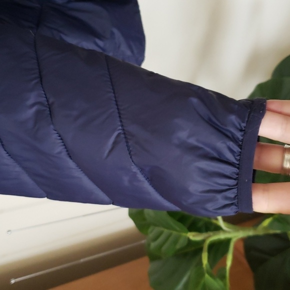 Michael Michael Kors navy blue packable puffer jacket, women's size small - Picture 4 of 11